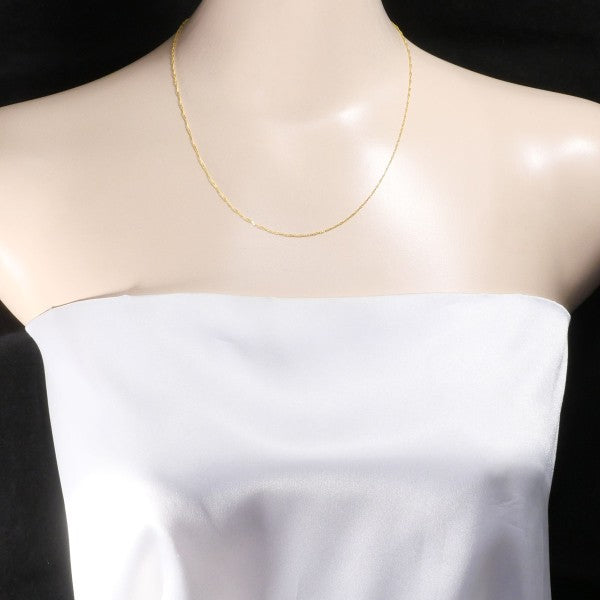 K24 Yellow Gold Necklace 24K