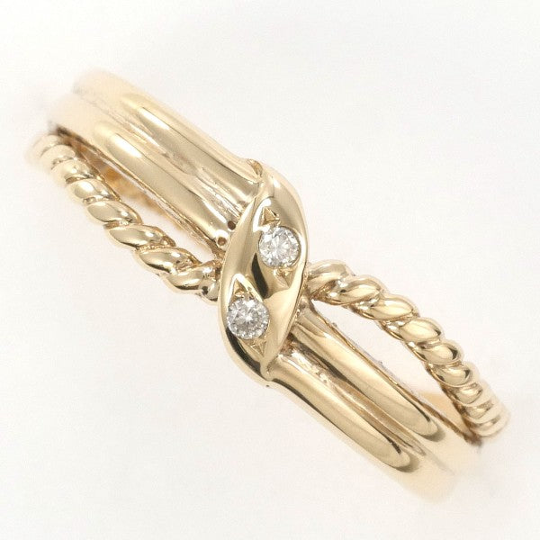 K9 Yellow Gold Diamond Ring 10.5