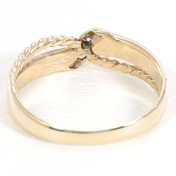 K9 Yellow Gold Diamond Ring 10.5