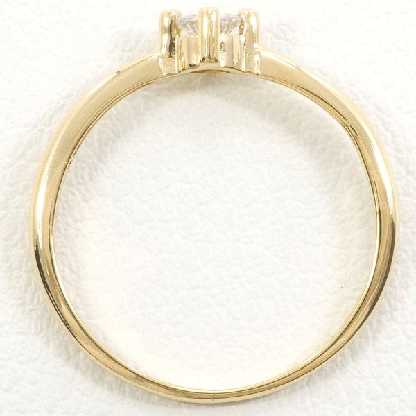 K18YG Yellow Gold Diamond Ring 7.5