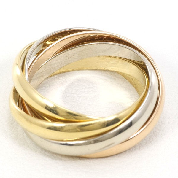 Cartier Trinity K18 Gold Ring