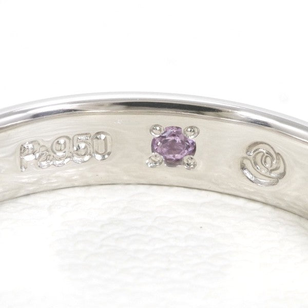 PT950 Platinum Amethyst Ring Size 11