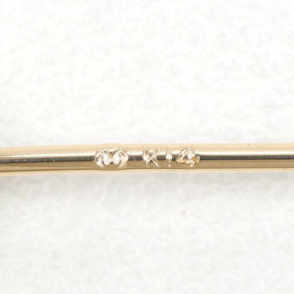 Mikimoto K14YG Yellow Gold Pearl Pin Brooch