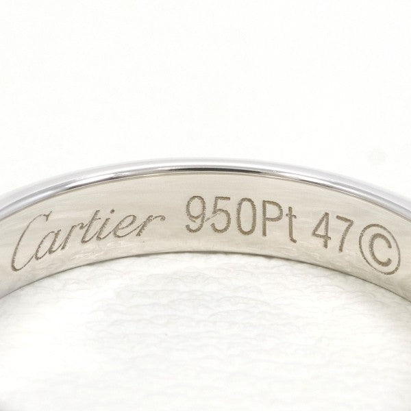 Cartier PT950 Platinum Ring Size 7