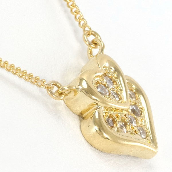 K18 Yellow Gold Diamond Necklace