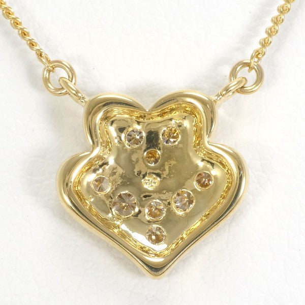 K18 Yellow Gold Diamond Necklace