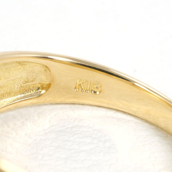 K18 Yellow Gold Diamond Ring