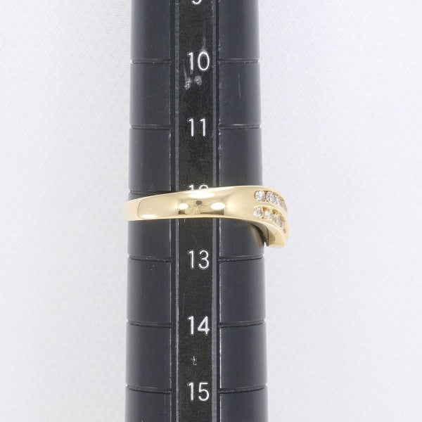 K18 Yellow Gold Diamond Ring