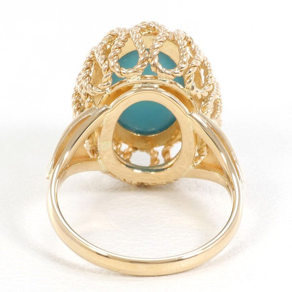 K18 Yellow Gold Turquoise Ring