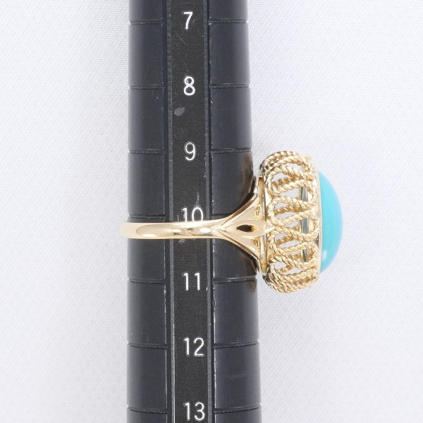 K18 Yellow Gold Turquoise Ring