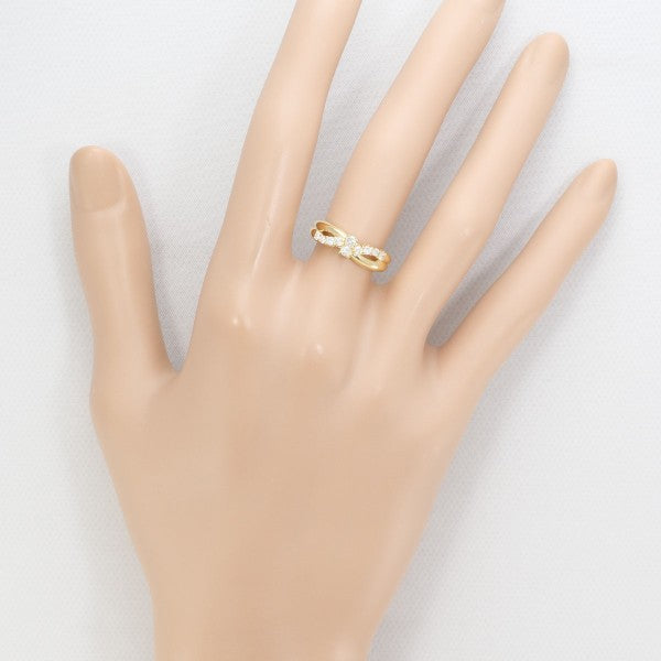 K18 Yellow Gold Diamond Ring 8.5