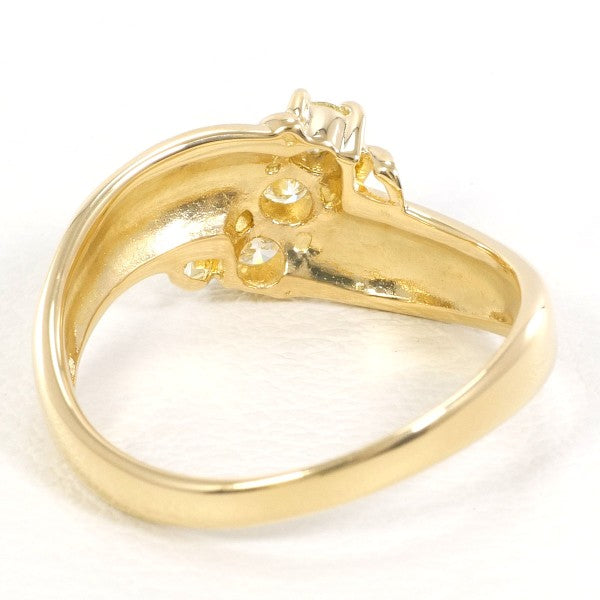 K18 Yellow Gold Diamond Ring