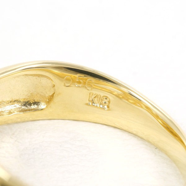 K18 Yellow Gold Diamond Ring 12.5