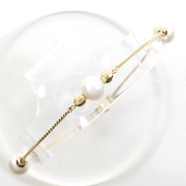 K18 Yellow Gold Pearl Bracelet