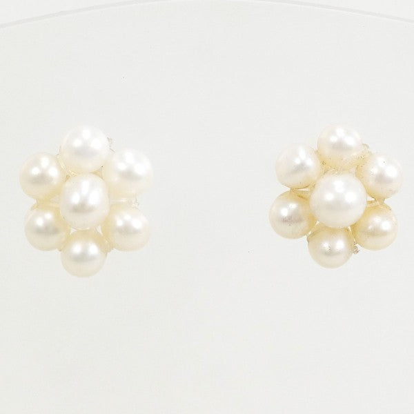 K18 Yellow Gold Pearl Earrings