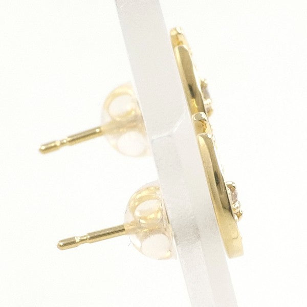 K18 Yellow Gold Diamond Earrings