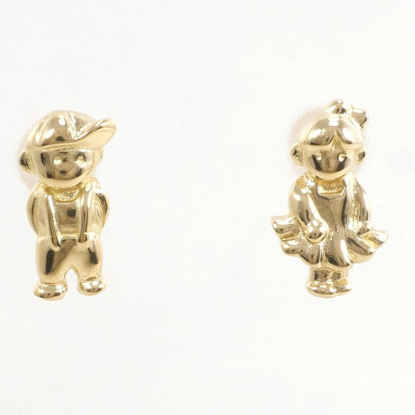 K18 Yellow Gold Earrings