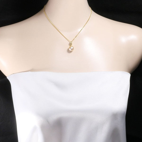 K18 Yellow Gold Pearl Necklace