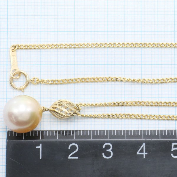 K18 Yellow Gold Pearl Necklace