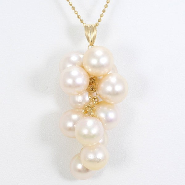 K18 Yellow Gold Pearl Necklace