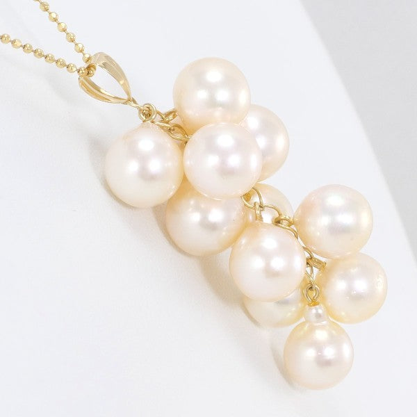 K18 Yellow Gold Pearl Necklace