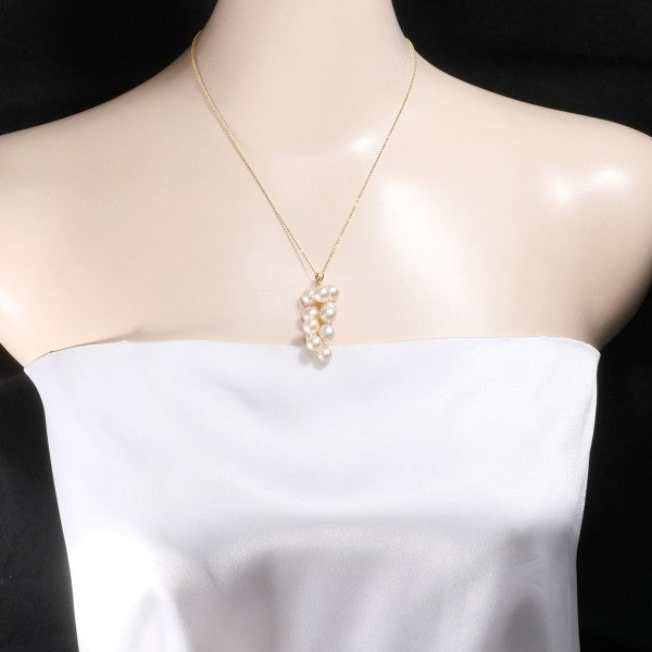 K18 Yellow Gold Pearl Necklace