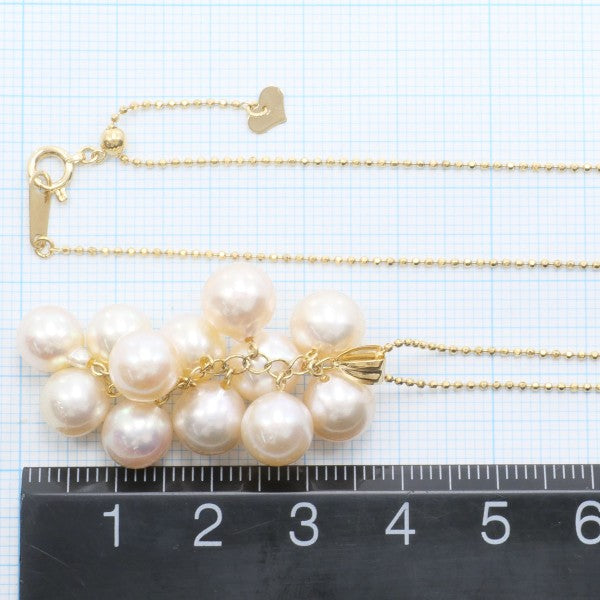 K18 Yellow Gold Pearl Necklace