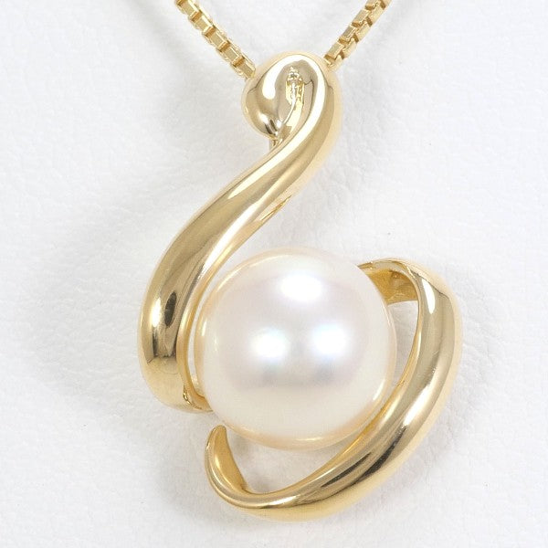 K18 Yellow Gold Pearl Necklace