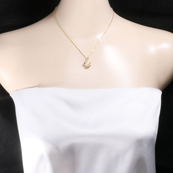 K18 Yellow Gold Pearl Necklace