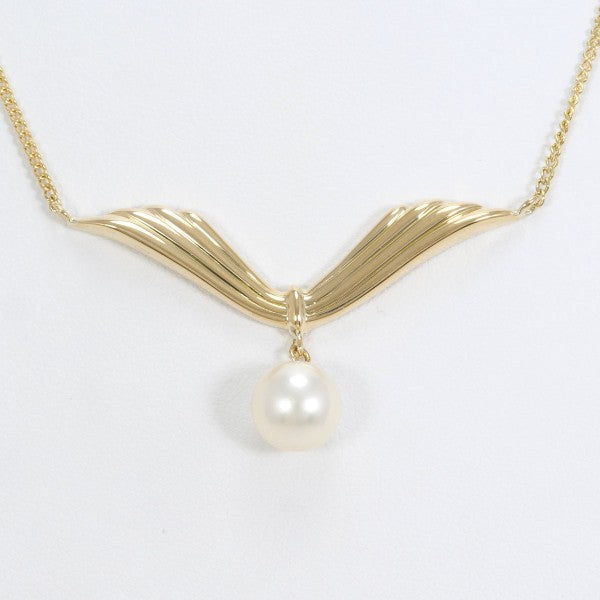 K18 Yellow Gold Pearl Necklace