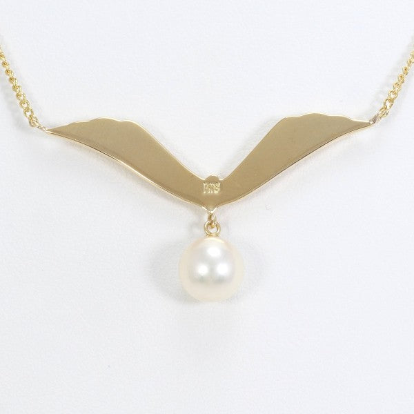 K18 Yellow Gold Pearl Necklace