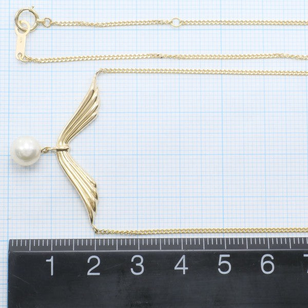 K18 Yellow Gold Pearl Necklace