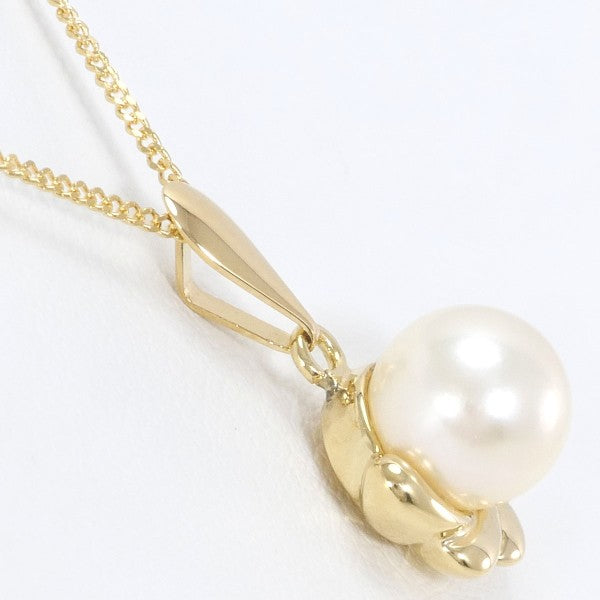 K18 Yellow Gold Pearl Necklace