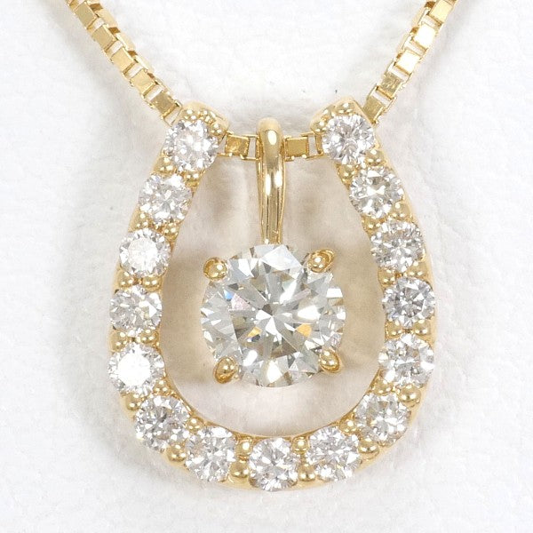 K18 Yellow Gold Diamond Necklace