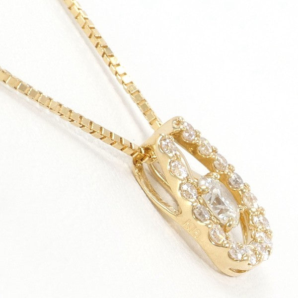 K18 Yellow Gold Diamond Necklace