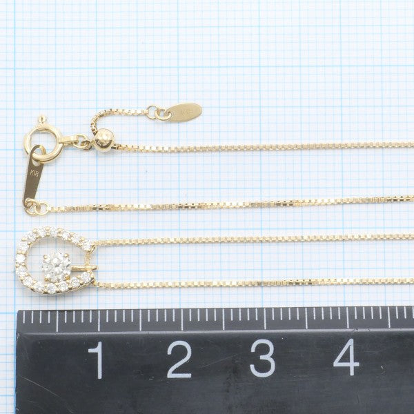 K18 Yellow Gold Diamond Necklace