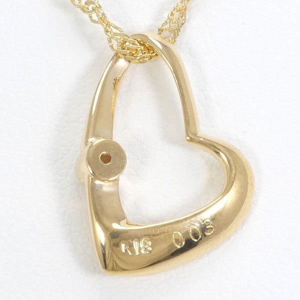 K18 Yellow Gold Diamond Necklace