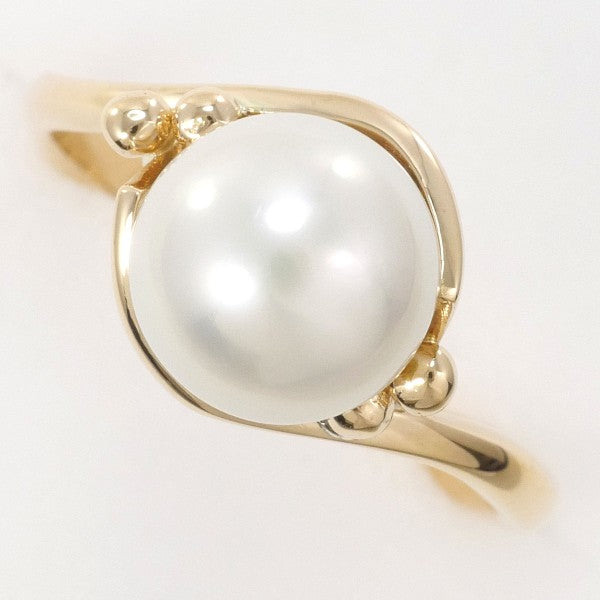 K18 Yellow Gold Pearl Ring 10