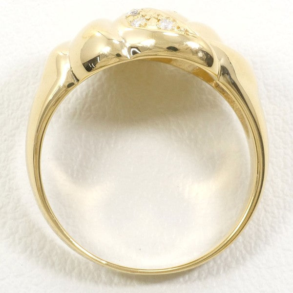 K18 Yellow Gold Diamond Ring