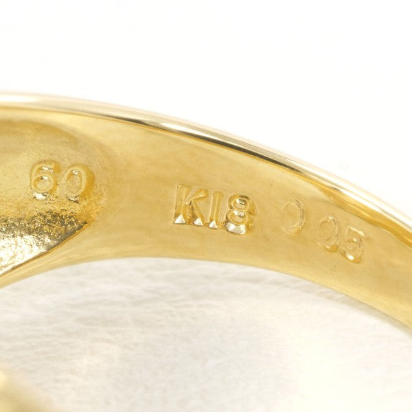 K18 Yellow Gold Diamond Ring