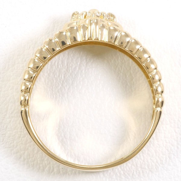 K18 Yellow Gold Diamond Ring 11.5