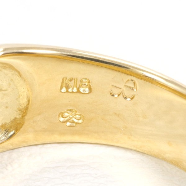 K18 Yellow Gold Diamond Ring 11.5