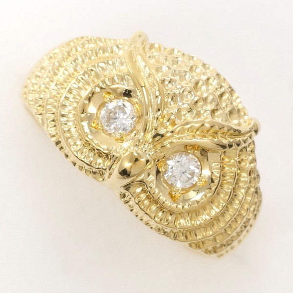 K18 Yellow Gold Diamond Ring 11