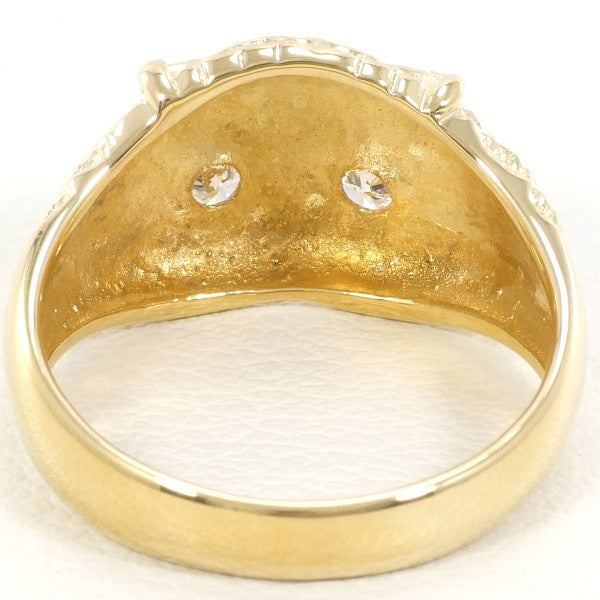 K18 Yellow Gold Diamond Ring 11