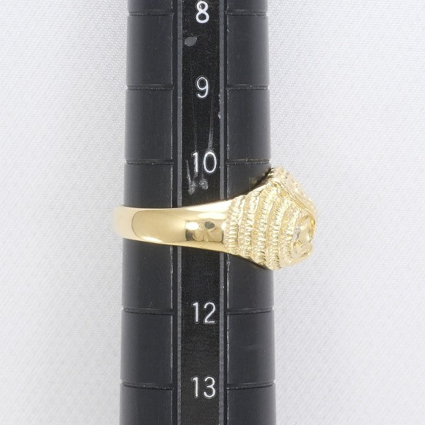 K18 Yellow Gold Diamond Ring 11