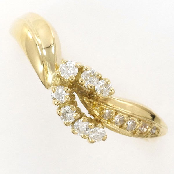 K18 Yellow Gold Diamond Ring 17