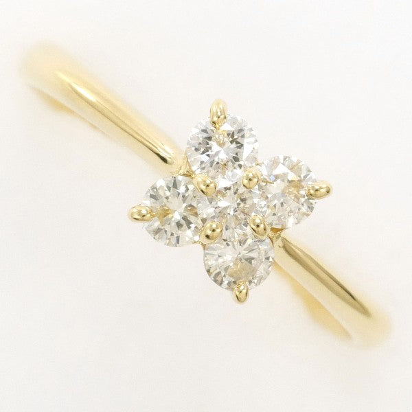 K18 Yellow Gold Diamond Ring 13