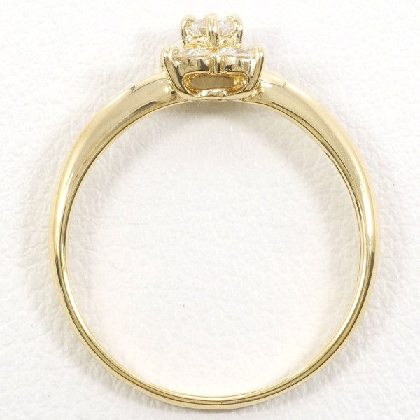 K18 Yellow Gold Diamond Ring 13