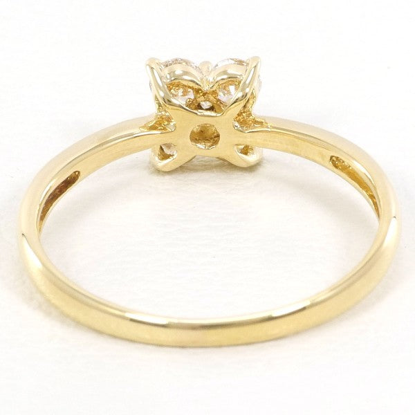 K18 Yellow Gold Diamond Ring 13