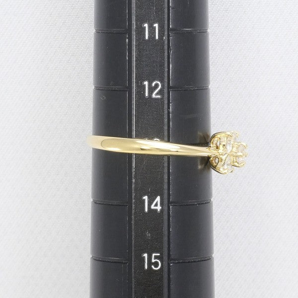 K18 Yellow Gold Diamond Ring 13